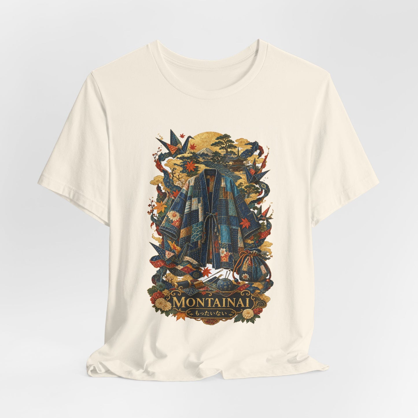 MONTAINAI – Waste Nothing, Value Everything | Premium Japanese T-Shirt