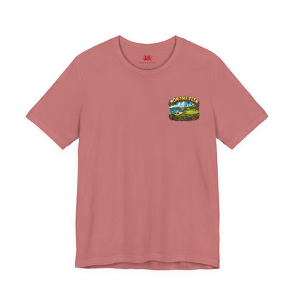 Golf T-Shirt — "On The Tee, Winner of Absolutely F**k All!" Funny Personalized Golf Shirt