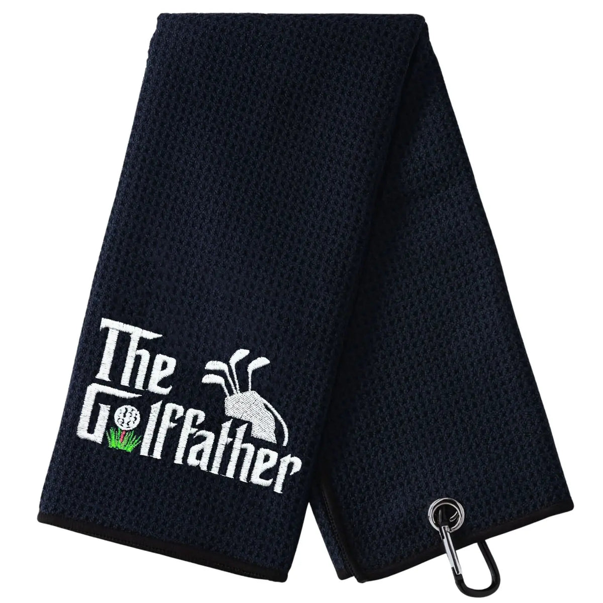 Stylish Cartoon & Letter Print Golf Towel - Soft, Portable Golf Accessory for Men & Women - Perfect Golf Gift!