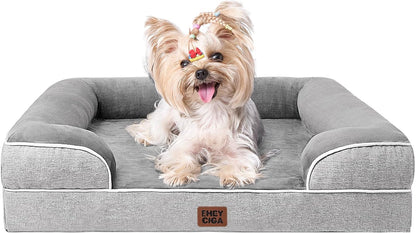 The Pooch Palace: Where Your Medium-Sized Furball Can Snooze Like Royalty on a Waterproof Cloud with a Side of Non-Slip Shenanigans!