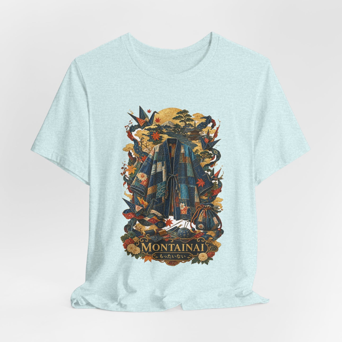 MONTAINAI – Waste Nothing, Value Everything | Premium Japanese T-Shirt