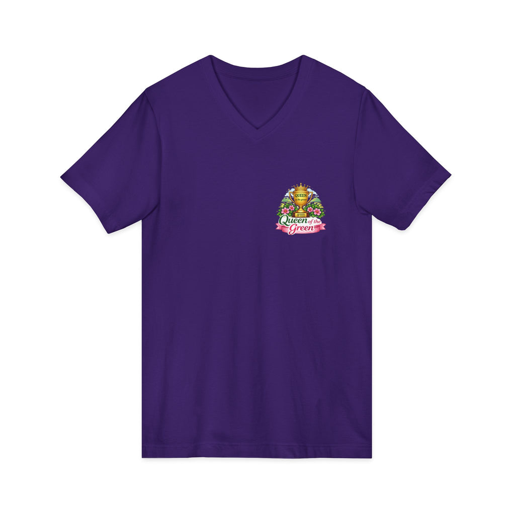 Queen of the Green V-Neck Tee