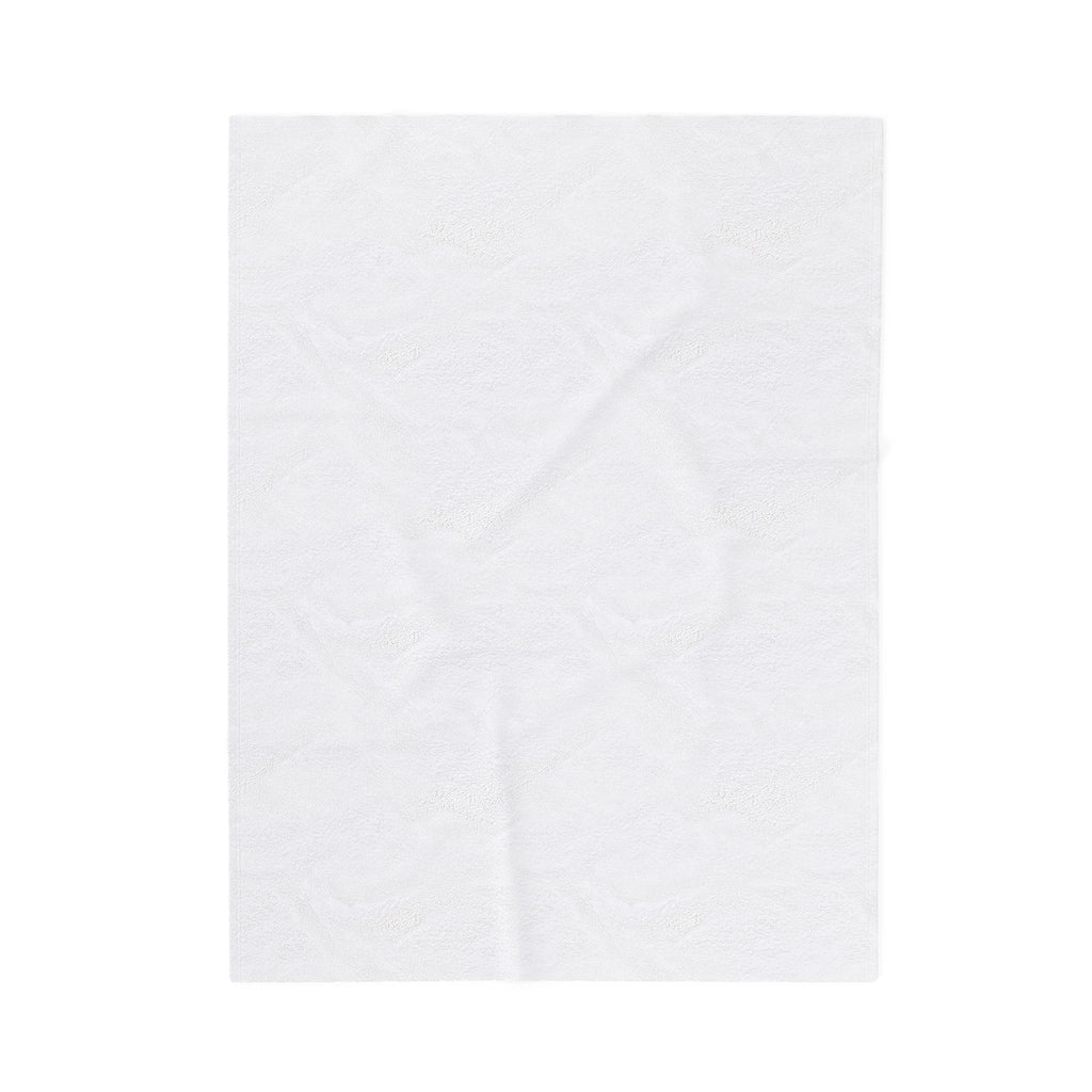 Dachshund blanket back on white background