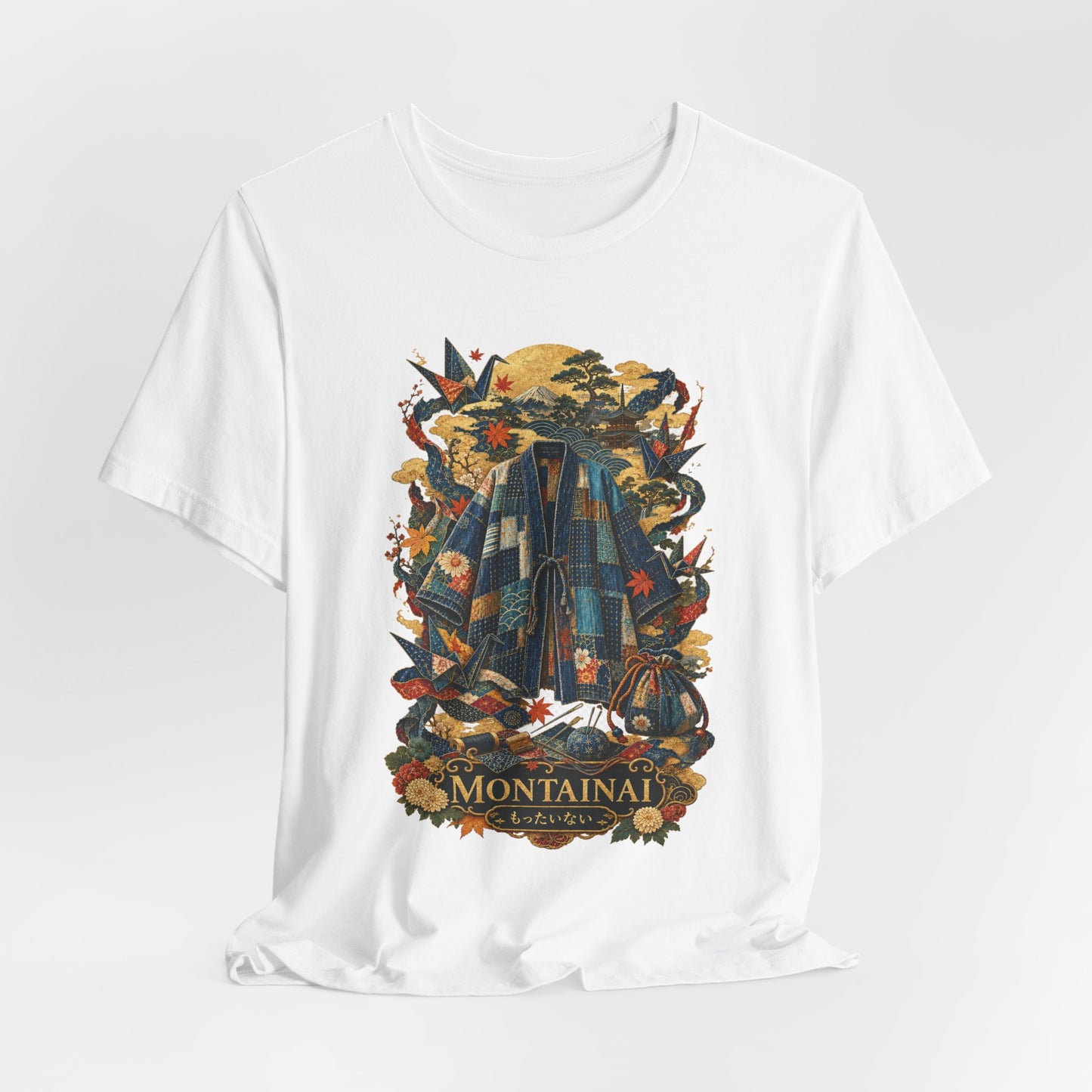 MONTAINAI – Waste Nothing, Value Everything | Premium Japanese T-Shirt