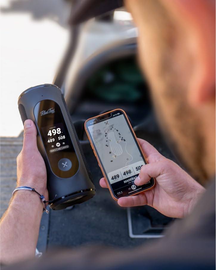Elevate Your Game with the Golfing Buddy 3000: The Ultimate AI GPS Speaker for Unmatched Course Navigation and Fun!
