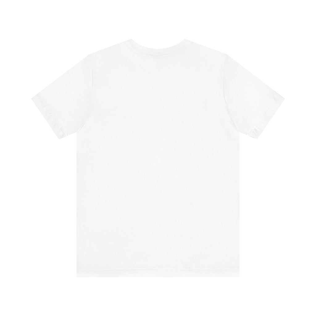 Plain white t-shirt on a white background