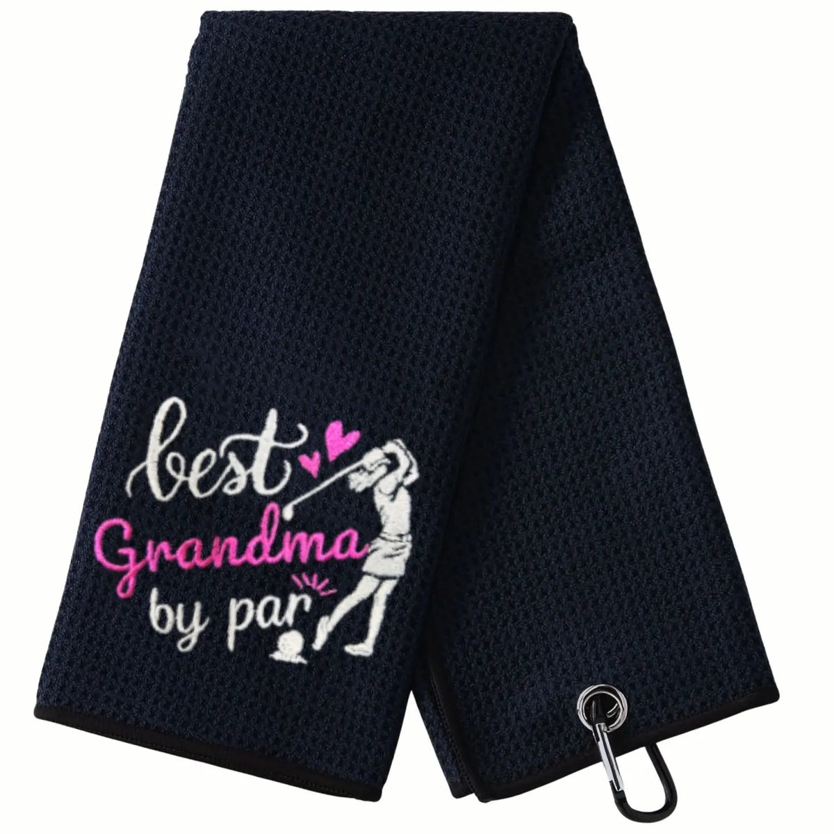 Stylish Cartoon & Letter Print Golf Towel - Soft, Portable Golf Accessory for Men & Women - Perfect Golf Gift!