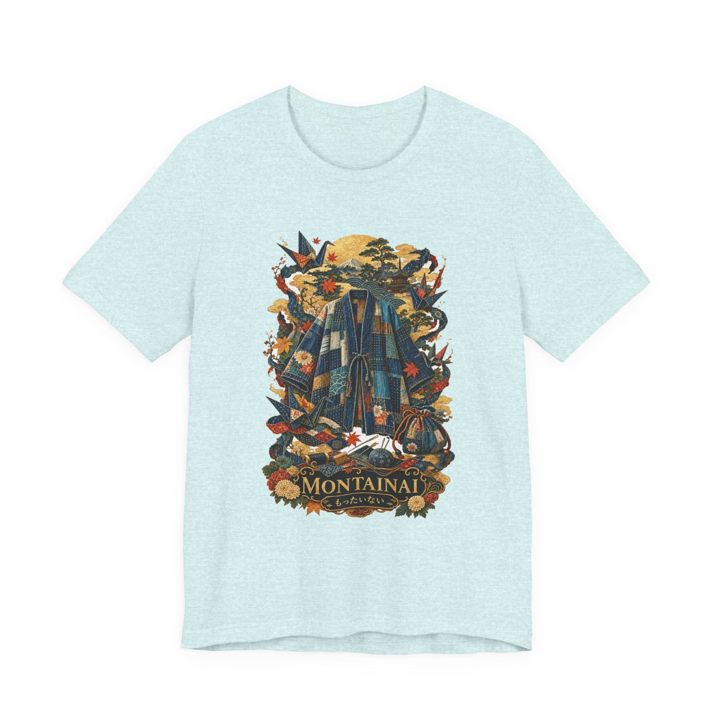 MONTAINAI – Waste Nothing, Value Everything | Premium Japanese T-Shirt