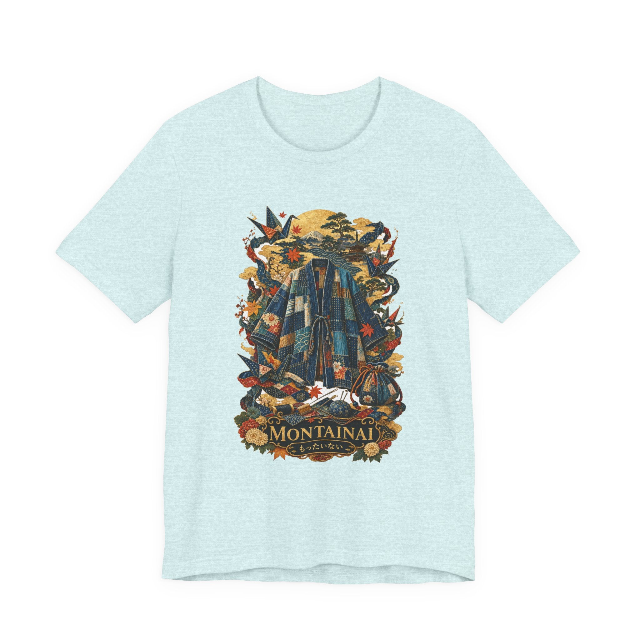MONTAINAI – Waste Nothing, Value Everything | Premium Japanese T-Shirt