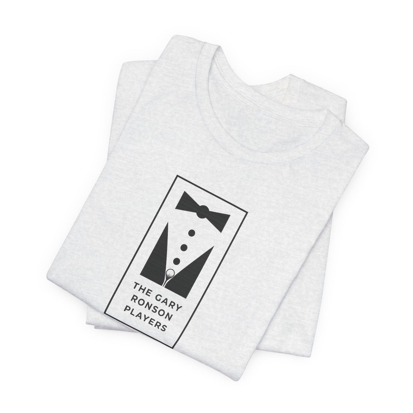 Tuxedo Logo Tee — "The Gary Ronson Players" Vintage Band T‑Shirt