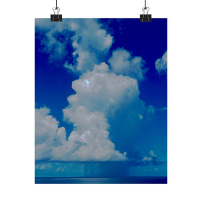 Poster Golygfeydd Cwmwl Esthetig