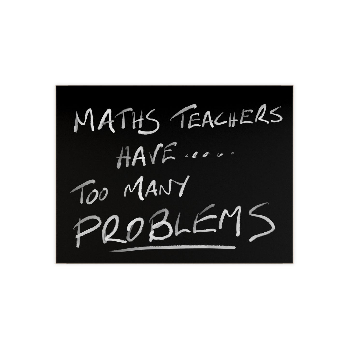 Ceramic Tile - Maths Teachers Have Too Many Problems Design