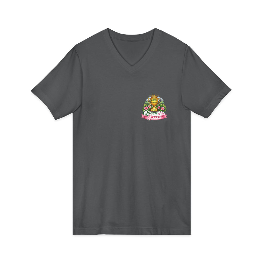 Queen of the Green V-Neck Tee