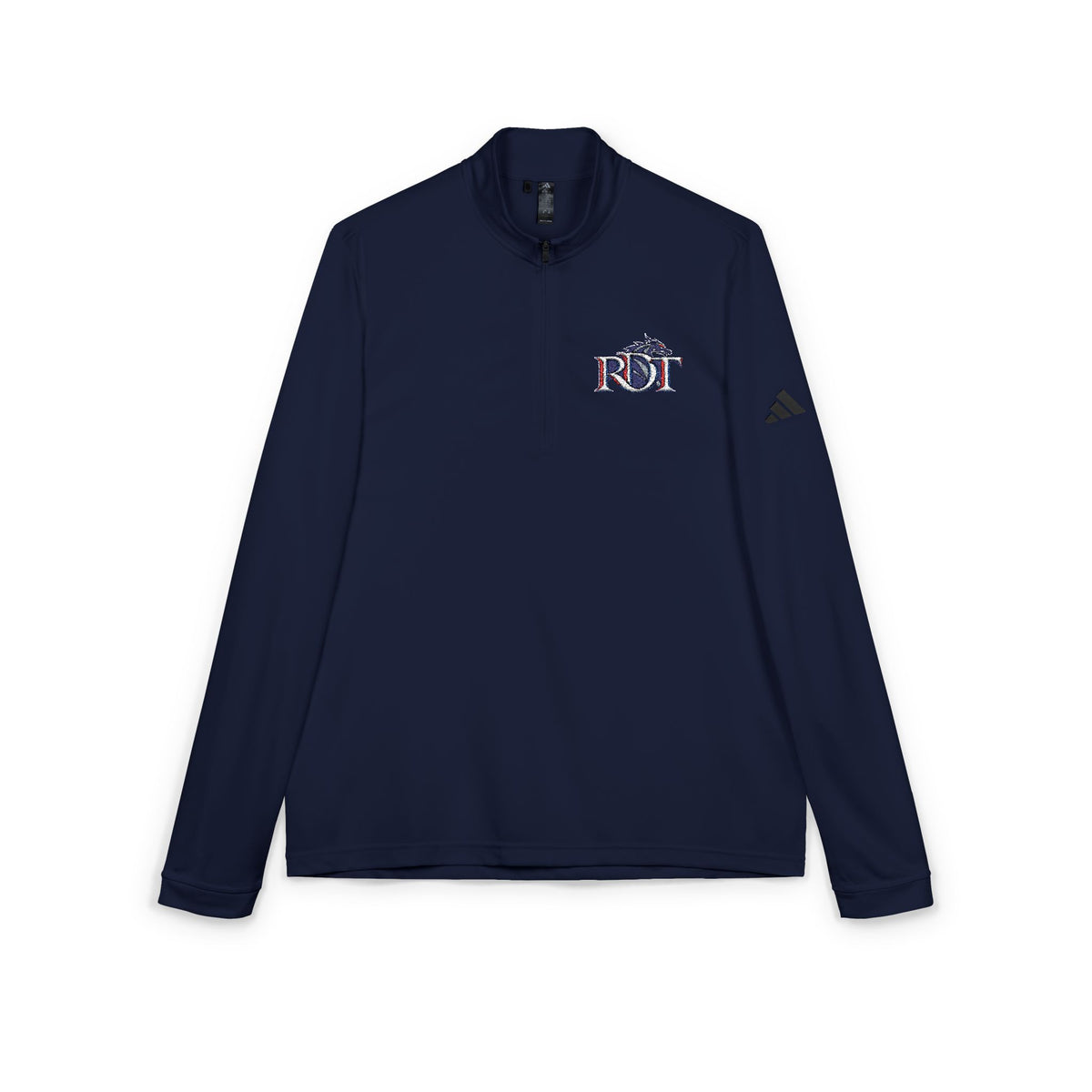 Embroidered R&T adidas Quarter-Zip Pullover — Lightweight Golf & Sports Top