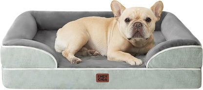 The Pooch Palace: Where Your Medium-Sized Furball Can Snooze Like Royalty on a Waterproof Cloud with a Side of Non-Slip Shenanigans!