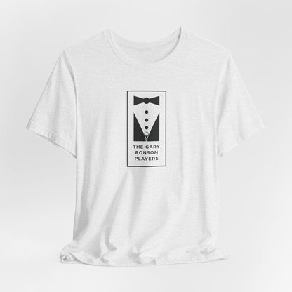 Tuxedo Logo Tee — "The Gary Ronson Players" Vintage Band T‑Shirt