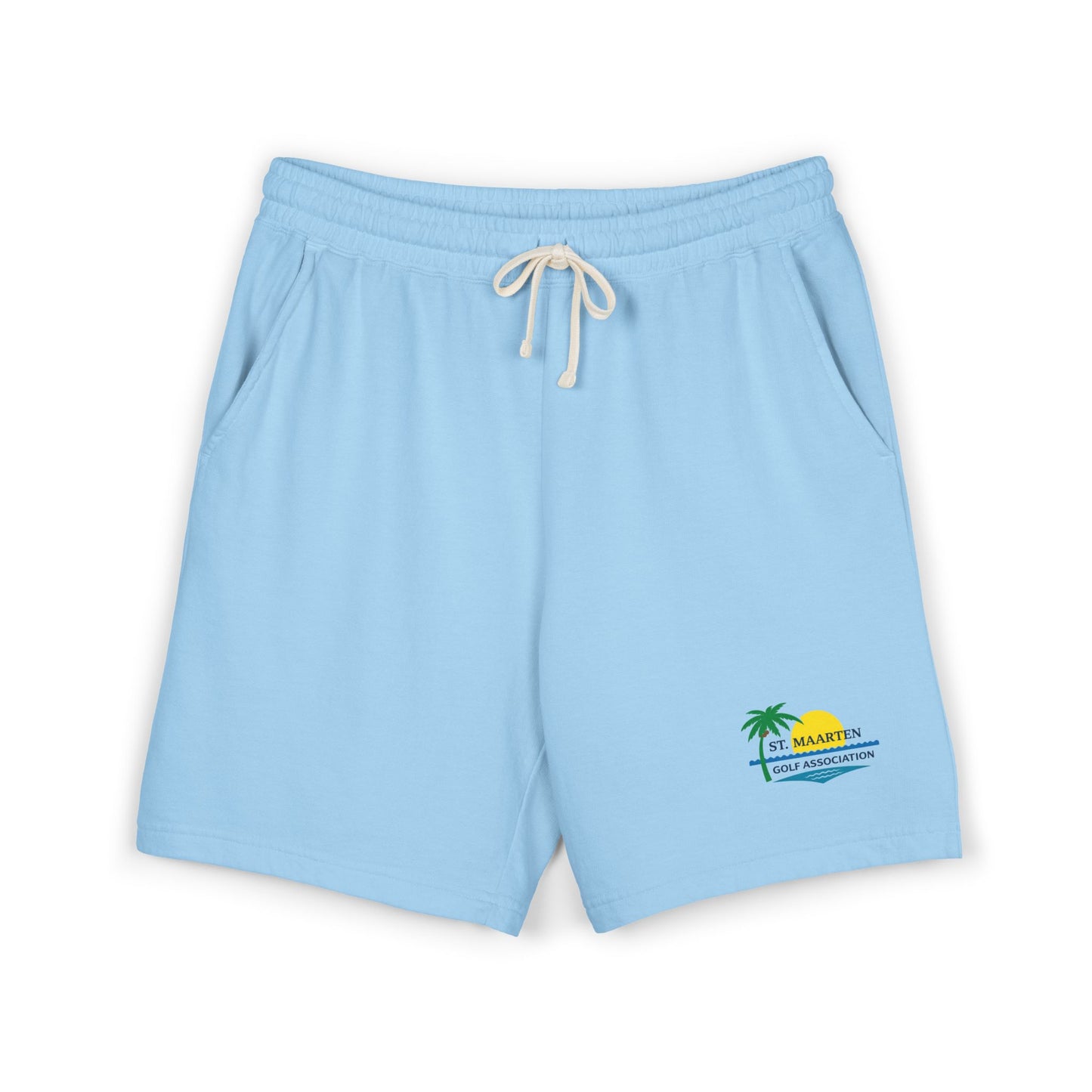 Unisex Garment-Dyed Lightweight Fleece Sweat Shorts