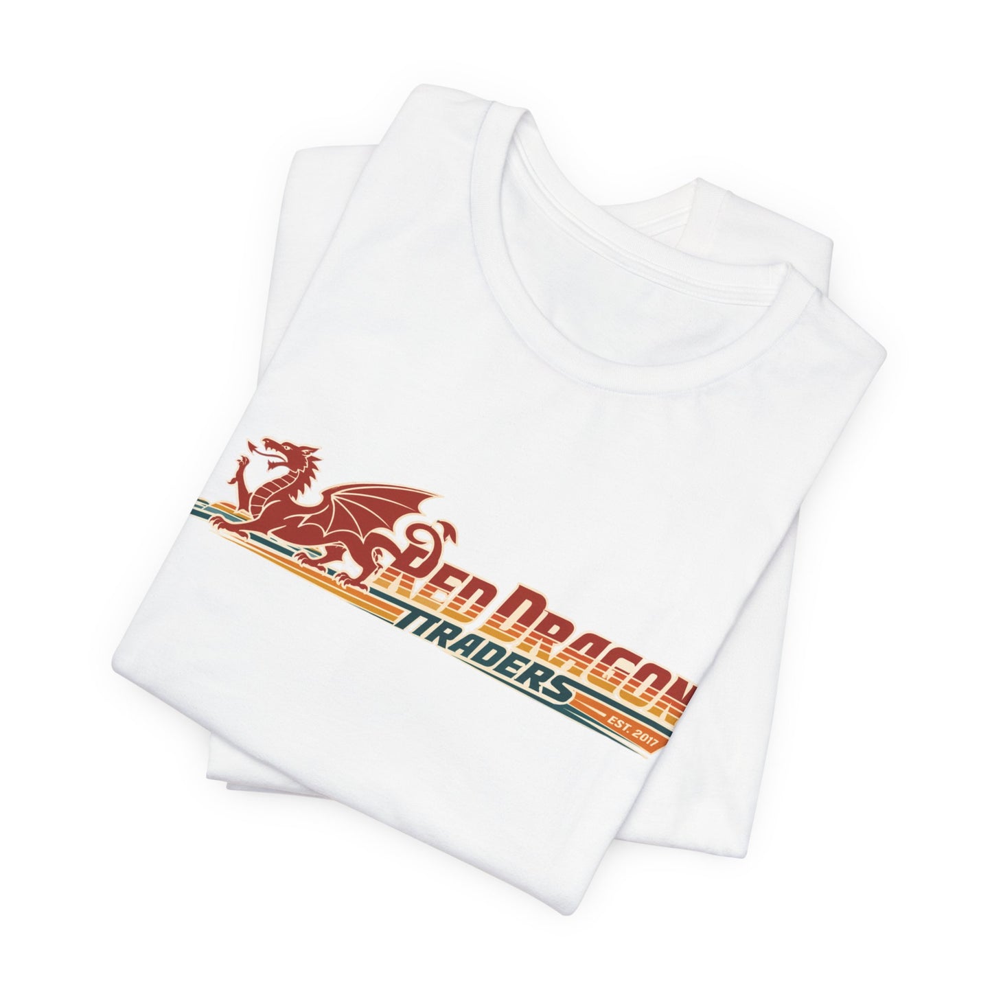 Red Dragon Traders Logo Tee — Vintage Dragon Graphic T-Shirt