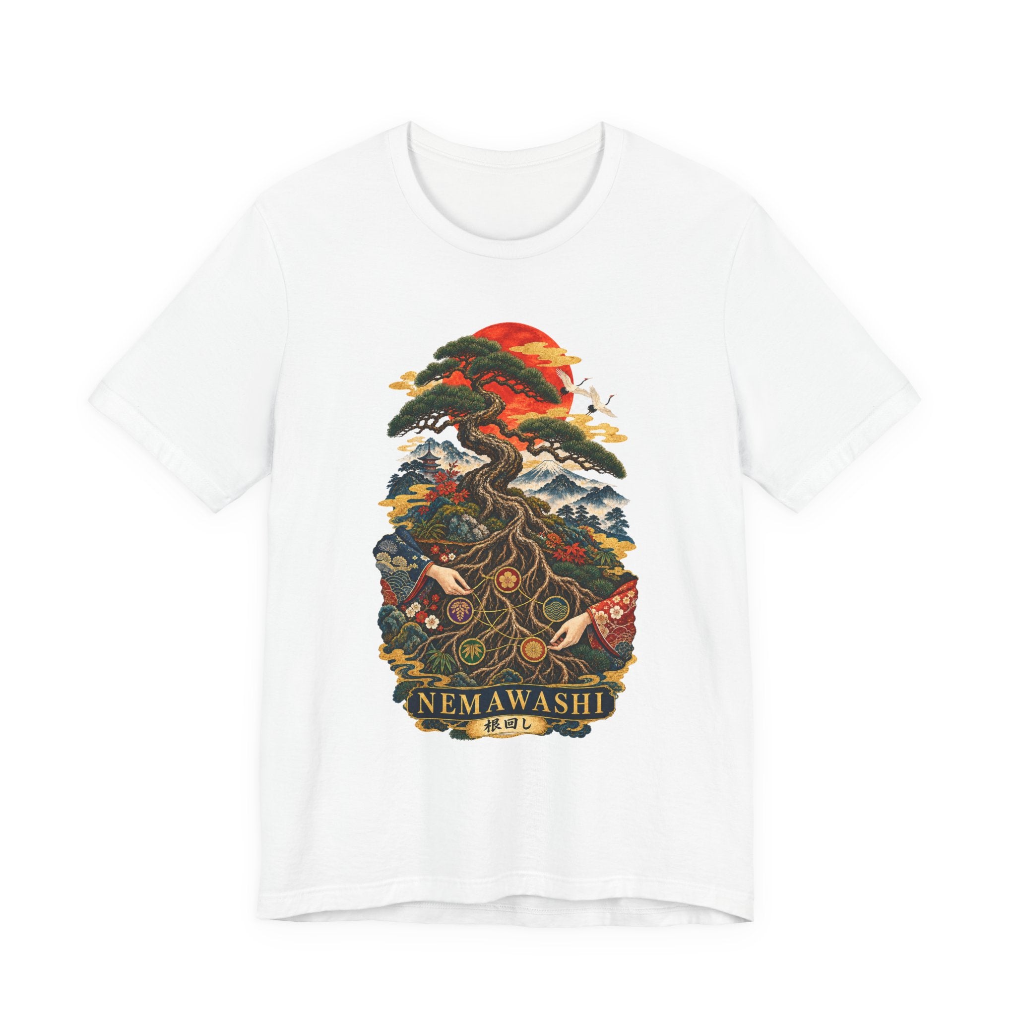 NEMAWASHI – Strong Roots | Premium Japanese Art T-Shirt