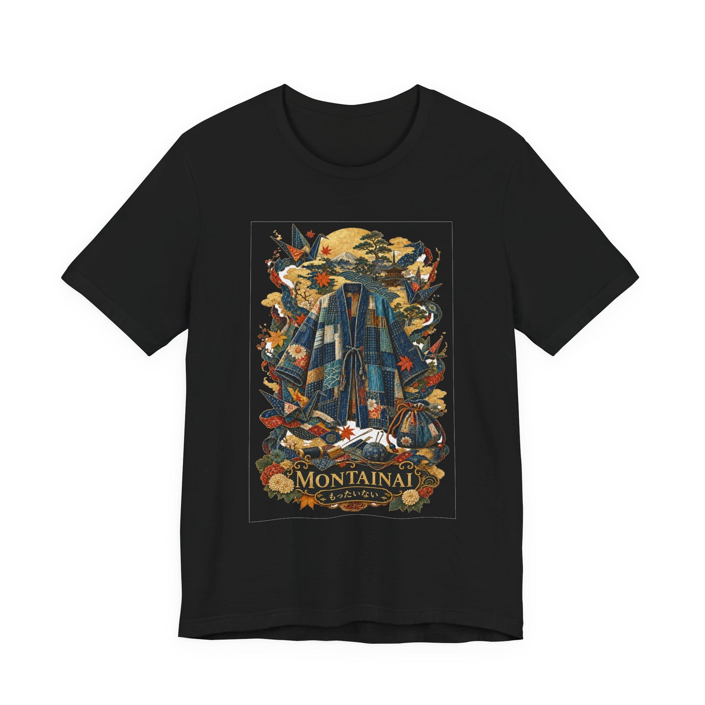 MONTAINAI – Waste Nothing, Value Everything | Premium Japanese T-Shirt
