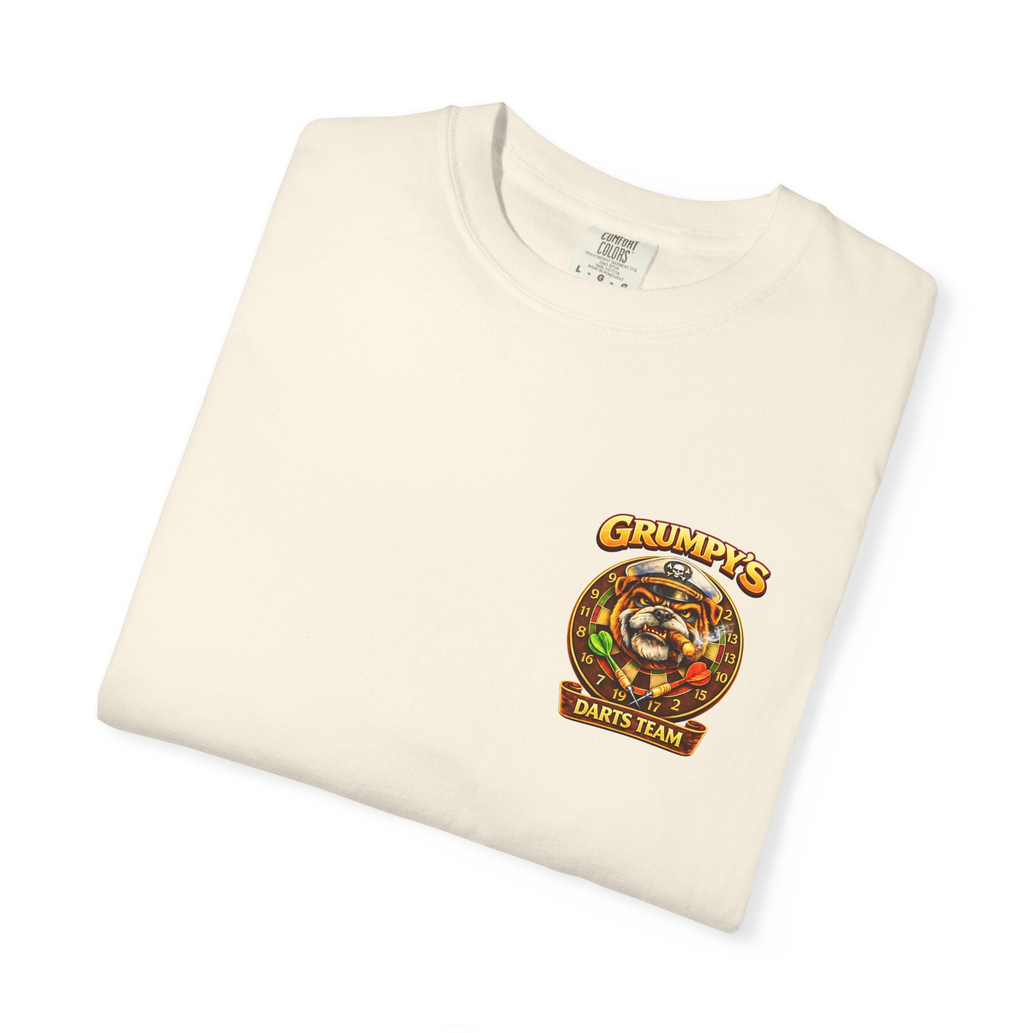 Grumpy's Darts Team T-Shirt – Tropical Bulldog Tee
