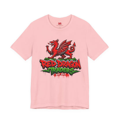 Red Dragon Traders Graphic Tee — Bold Welsh Dragon Streetwear Tee