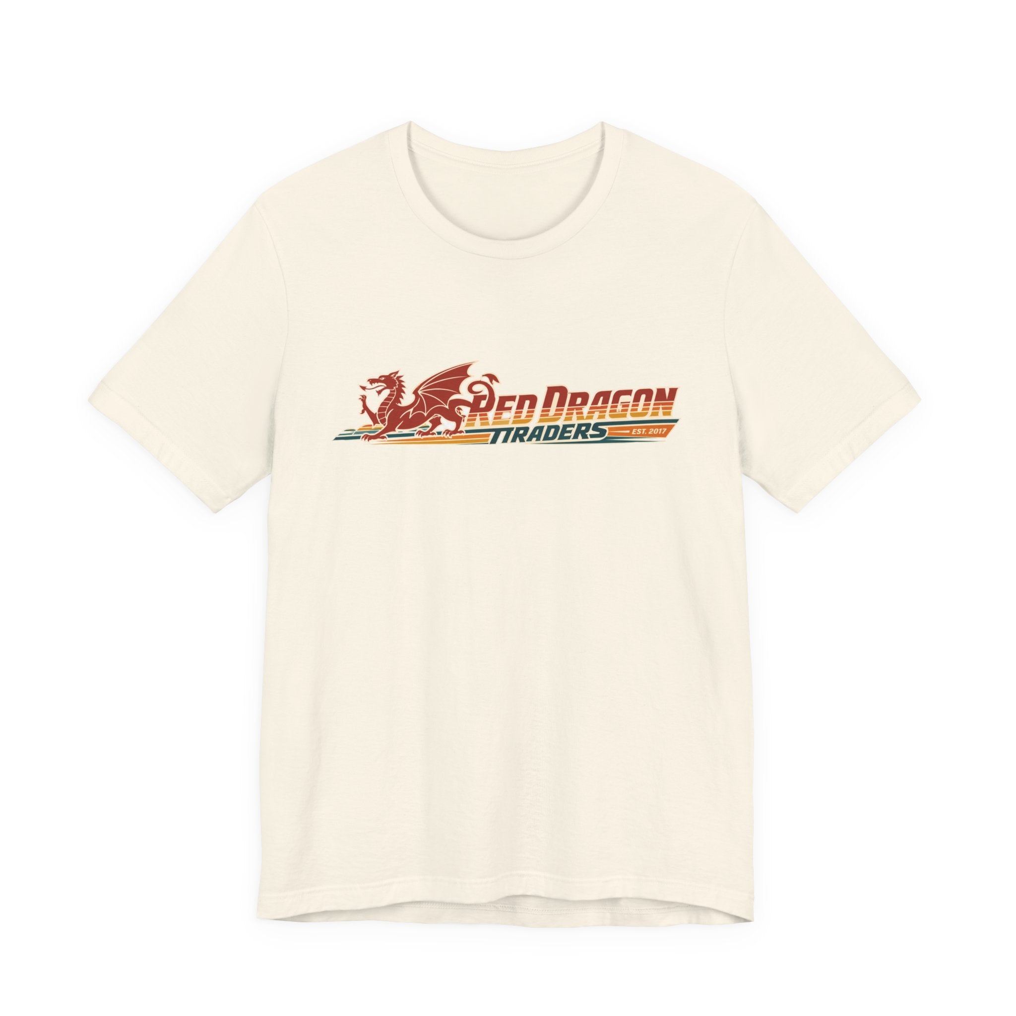 Red Dragon Traders Logo Tee — Vintage Dragon Graphic T-Shirt
