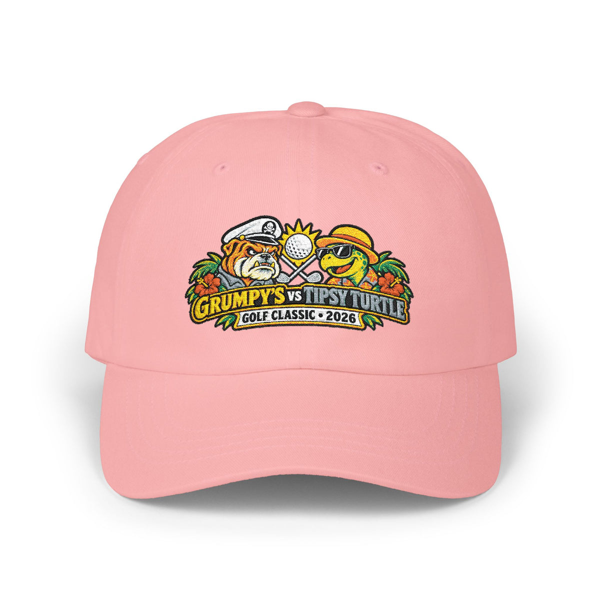 Dad Cap - Grumpy vs. The Turtle Golf Classic 2026 Embroidered Baseball Hat