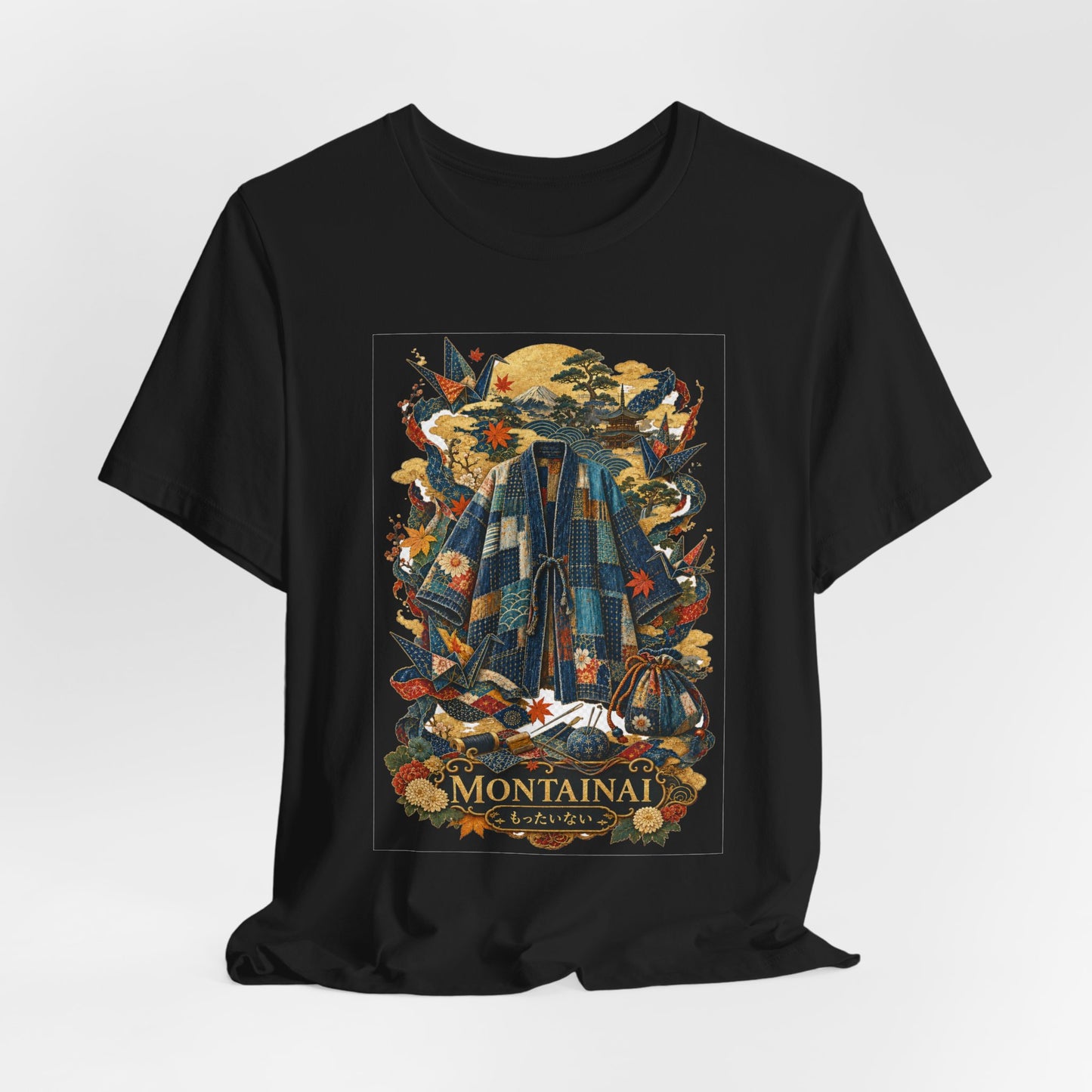 MONTAINAI – Waste Nothing, Value Everything | Premium Japanese T-Shirt