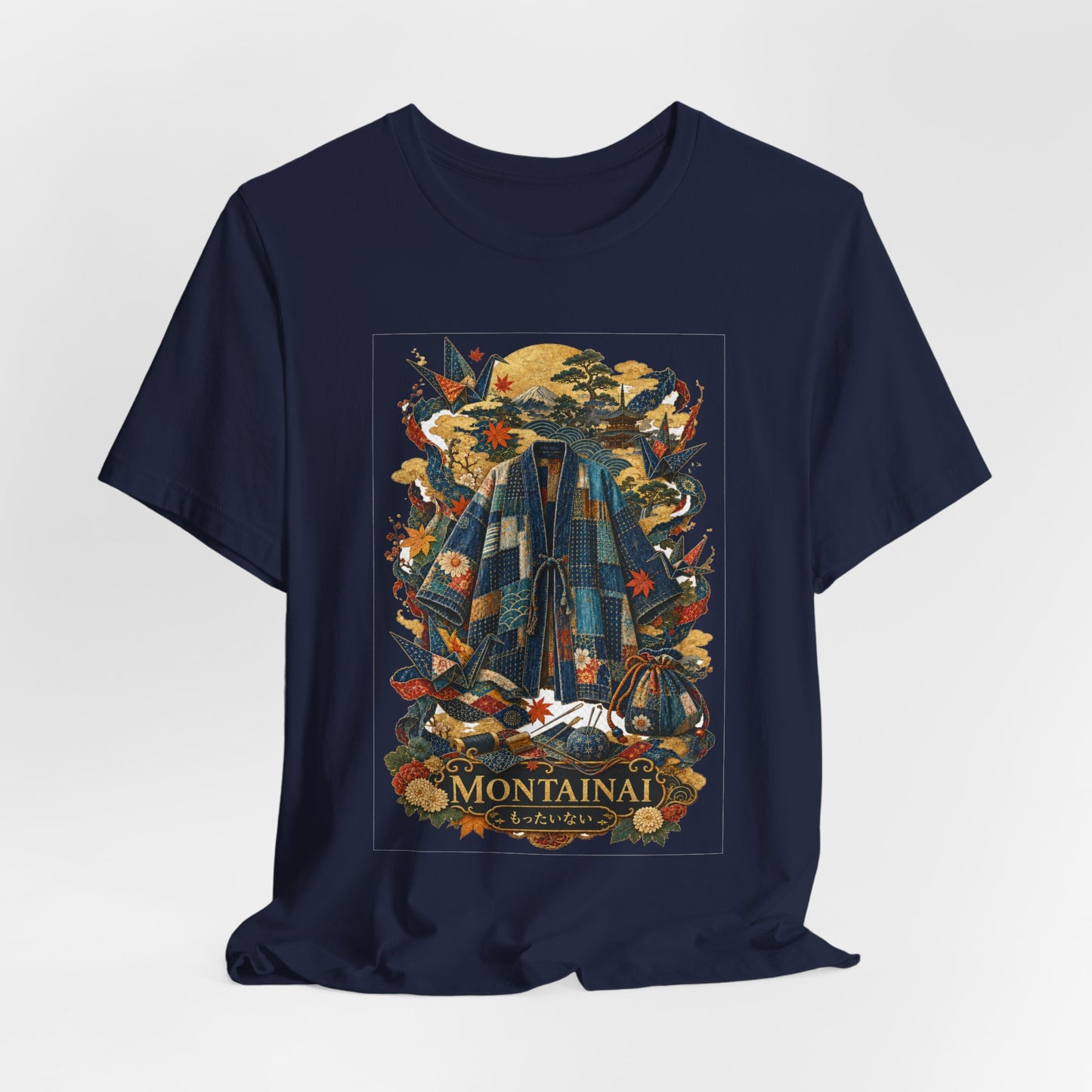 MONTAINAI – Waste Nothing, Value Everything | Premium Japanese T-Shirt