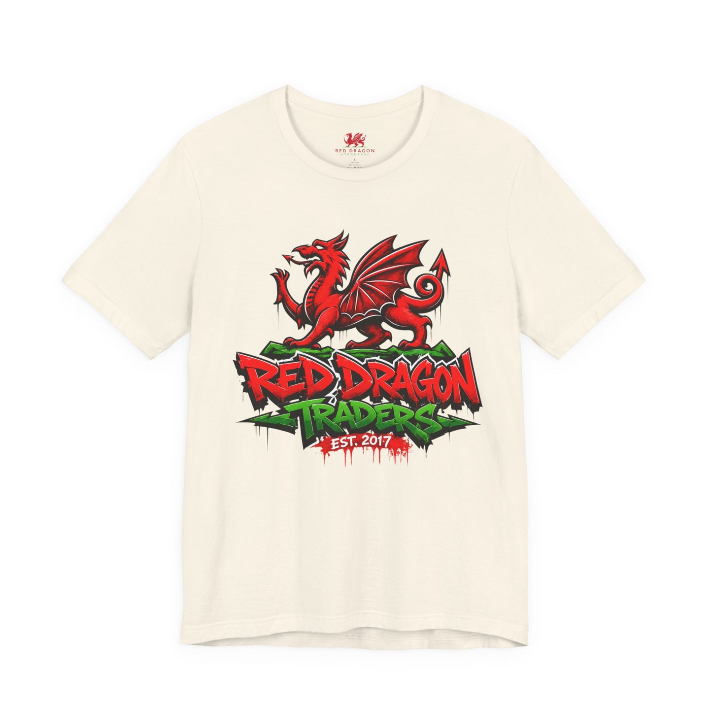 Red Dragon Traders Graphic Tee — Bold Welsh Dragon Streetwear Tee