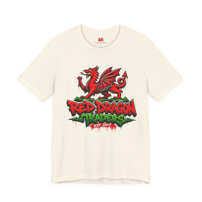 Red Dragon Traders Graphic Tee — Bold Welsh Dragon Streetwear Tee