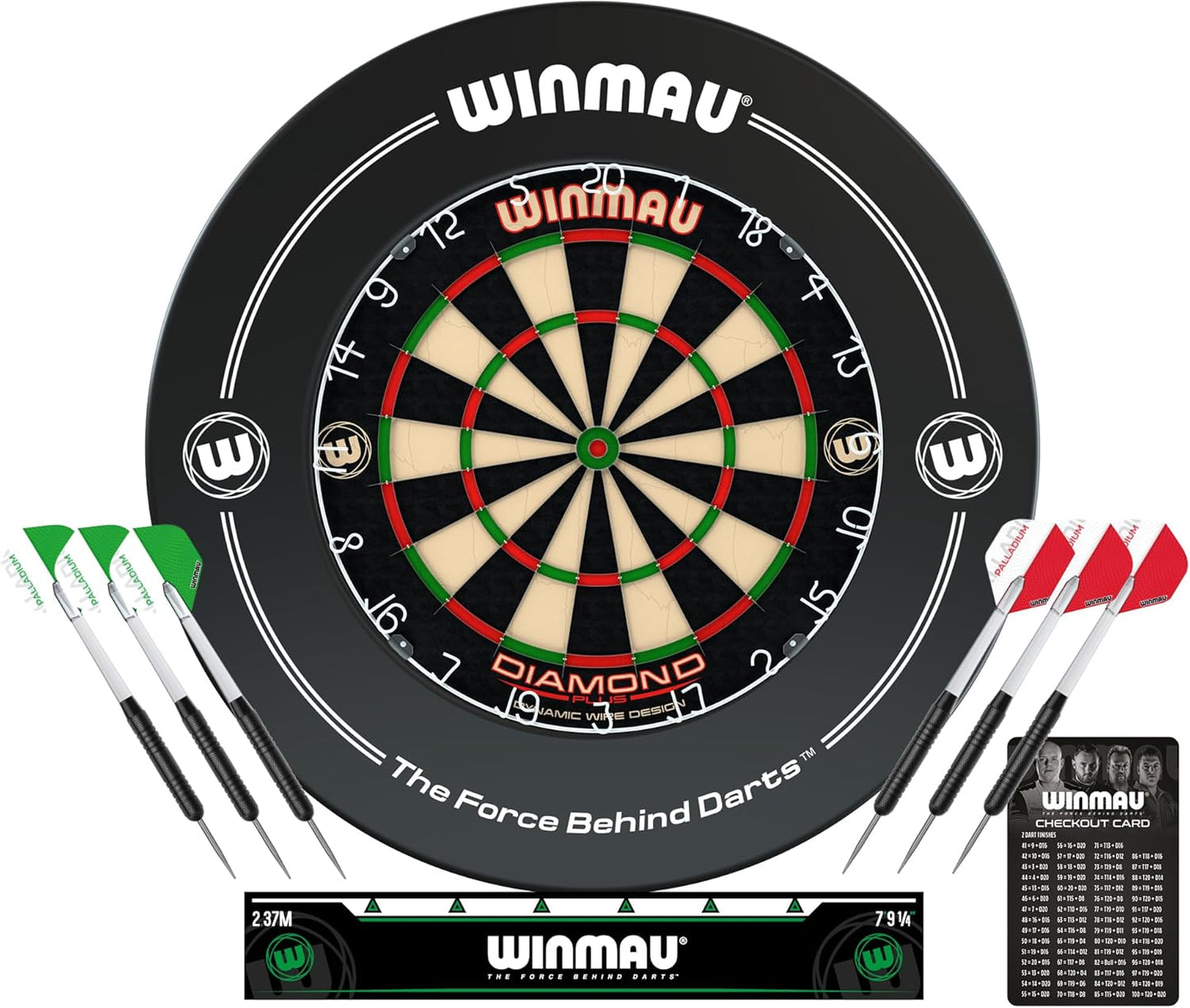 Level up your game with the  Diamond Plus Dart Board & Surround Set! 🎯 Perfect for pros and enthusiasts alike! 🏆 #Darts #GameOn