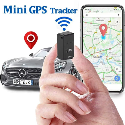 Mini GPS Tracker GF07 - Strong Magnetic Car Locator with Anti-Lost Alarm & App Control