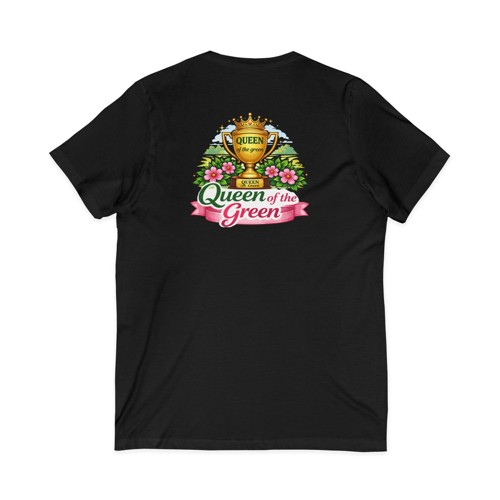 Queen of the Green V-Neck Tee