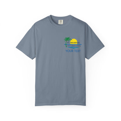 St. Maarten Golf Association T-Shirt — Personalized Resort Golf Tee