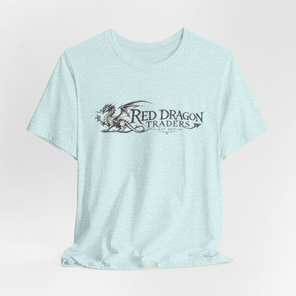 Red Dragon Traders Logo Tee - Vintage Dragon Graphic T-Shirt