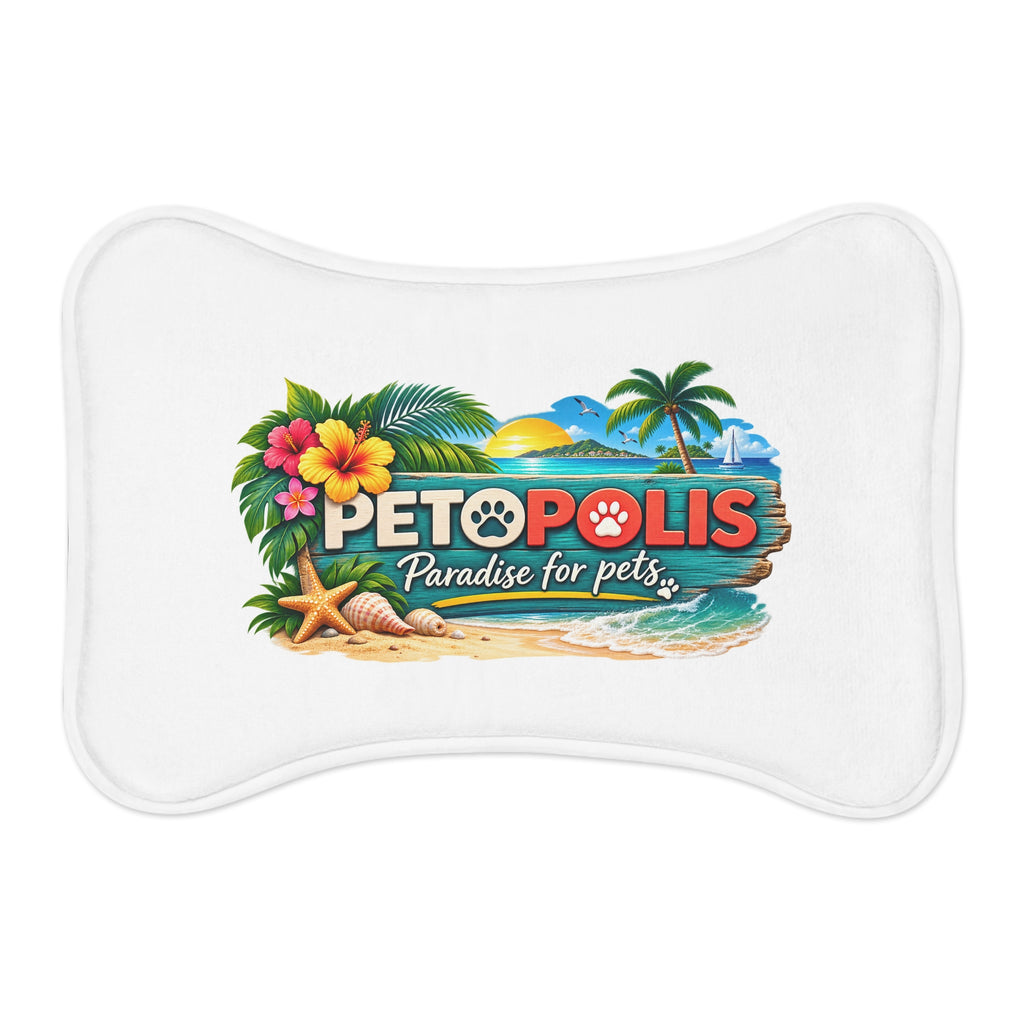 Pet Feeding Mat — Petopolis Beach Design "Paradise for Pets"