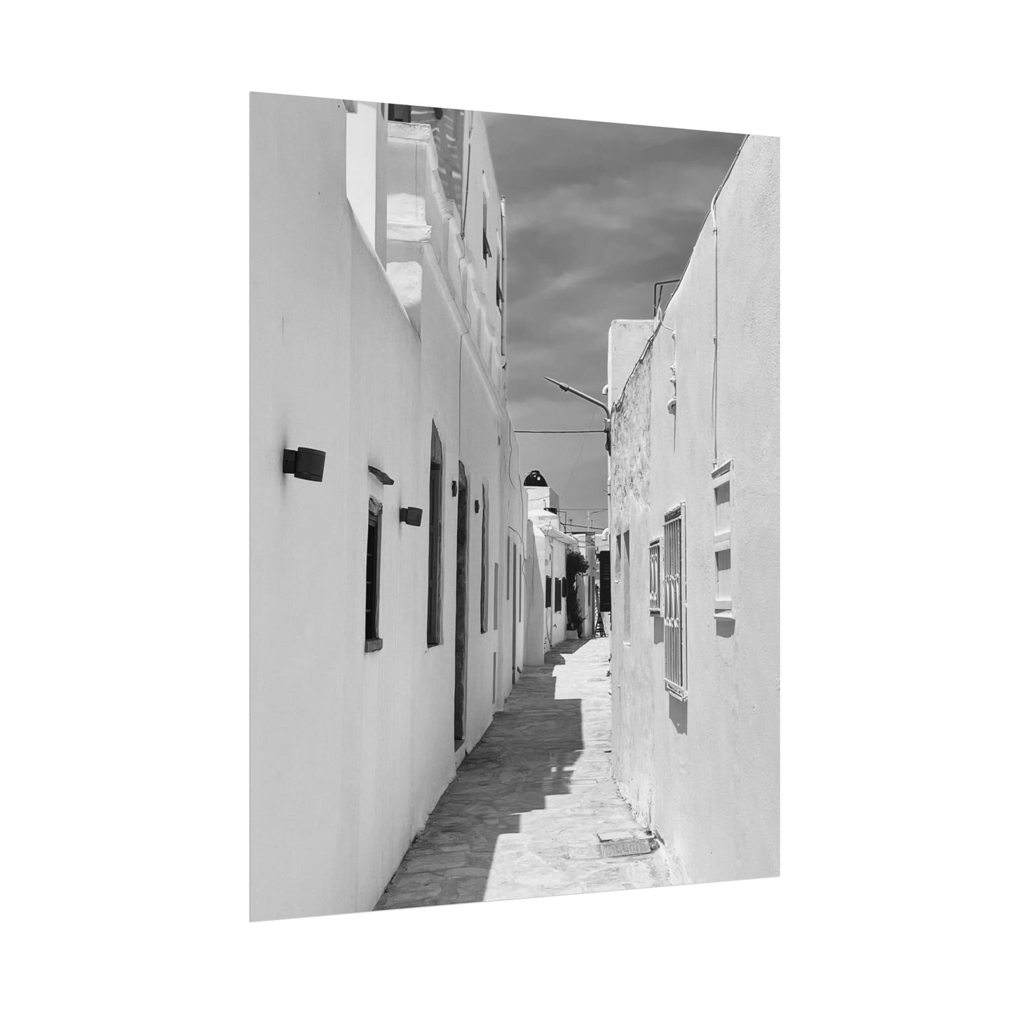 Posteri Rholio Monocrom "Folegandros"