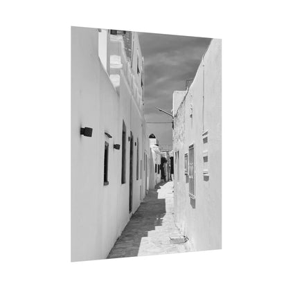 Posteri Rholio Monocrom "Folegandros"