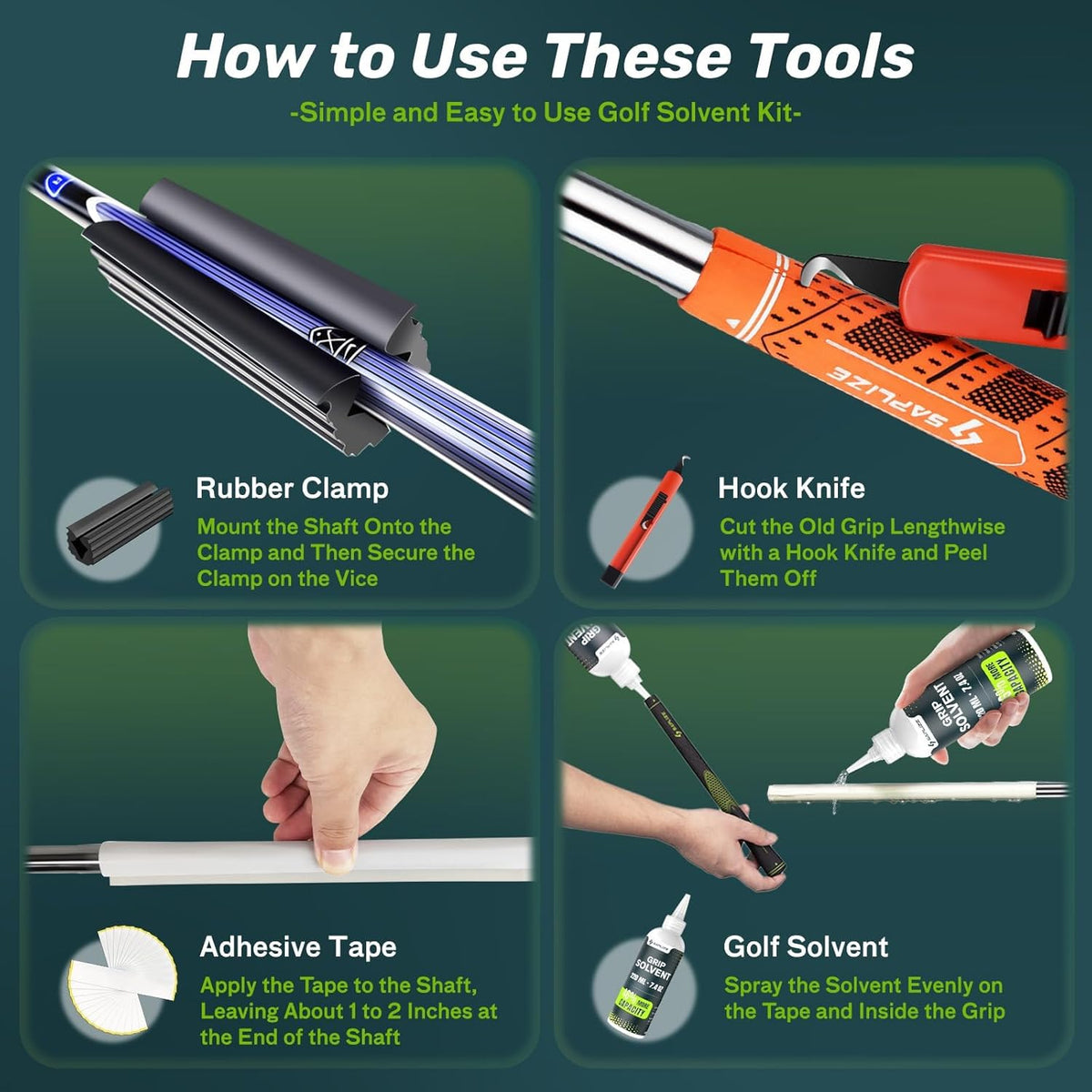 Revitalize Your Golf Game with the Ultimate Golf Club Makeover Kit!