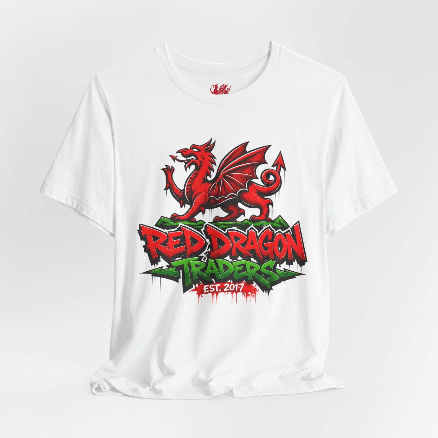Red Dragon Traders Graphic Tee — Bold Welsh Dragon Streetwear Tee