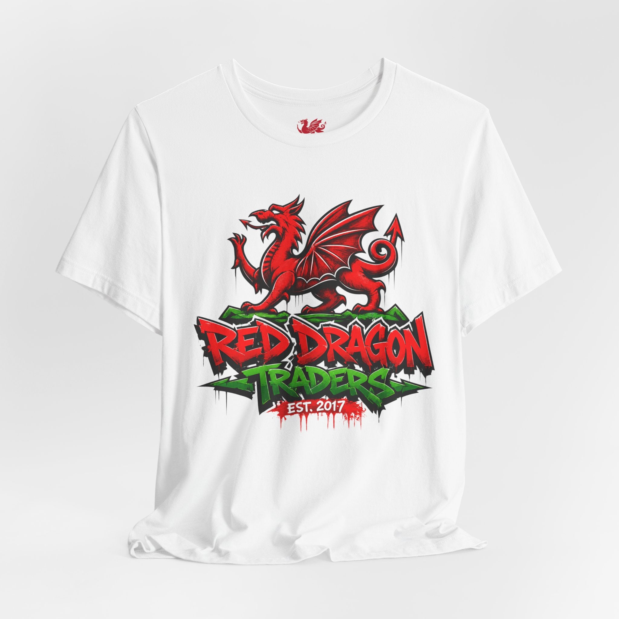 Red Dragon Traders Graphic Tee — Bold Welsh Dragon Streetwear Tee