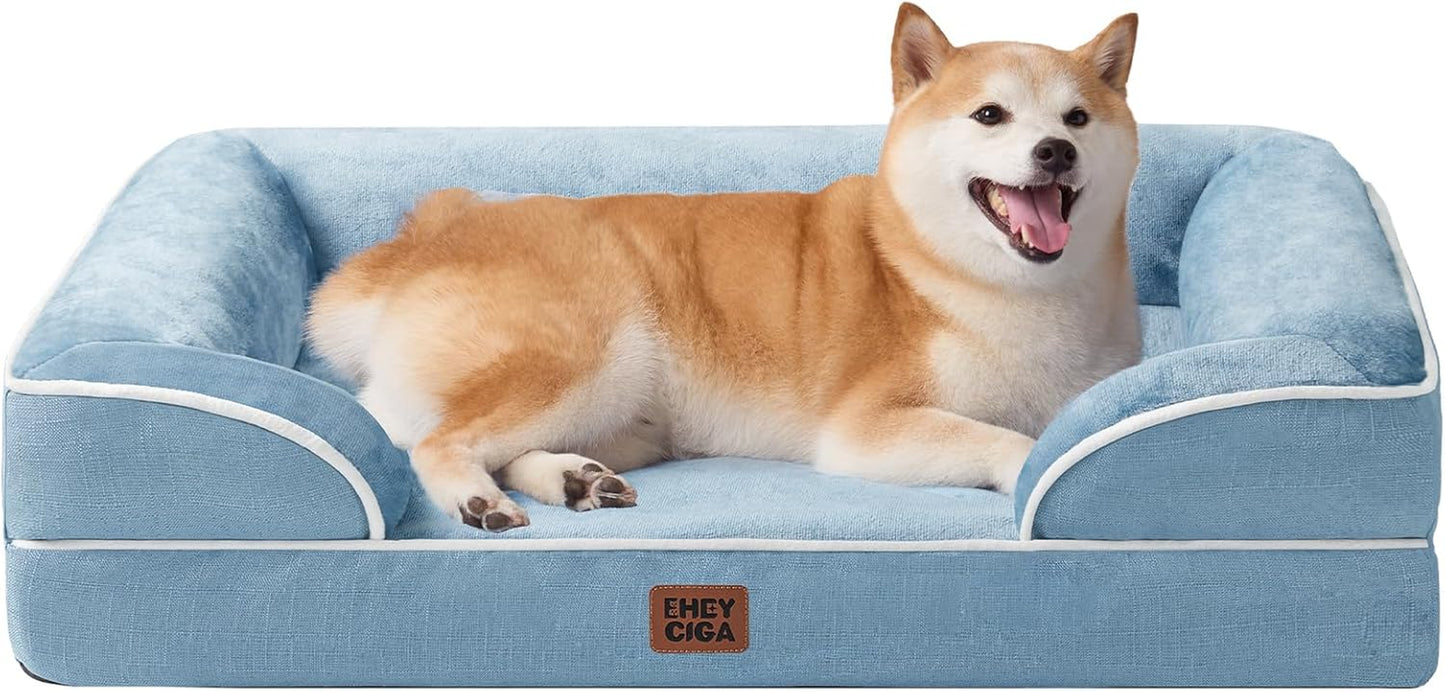 The Pooch Palace: Where Your Medium-Sized Furball Can Snooze Like Royalty on a Waterproof Cloud with a Side of Non-Slip Shenanigans!