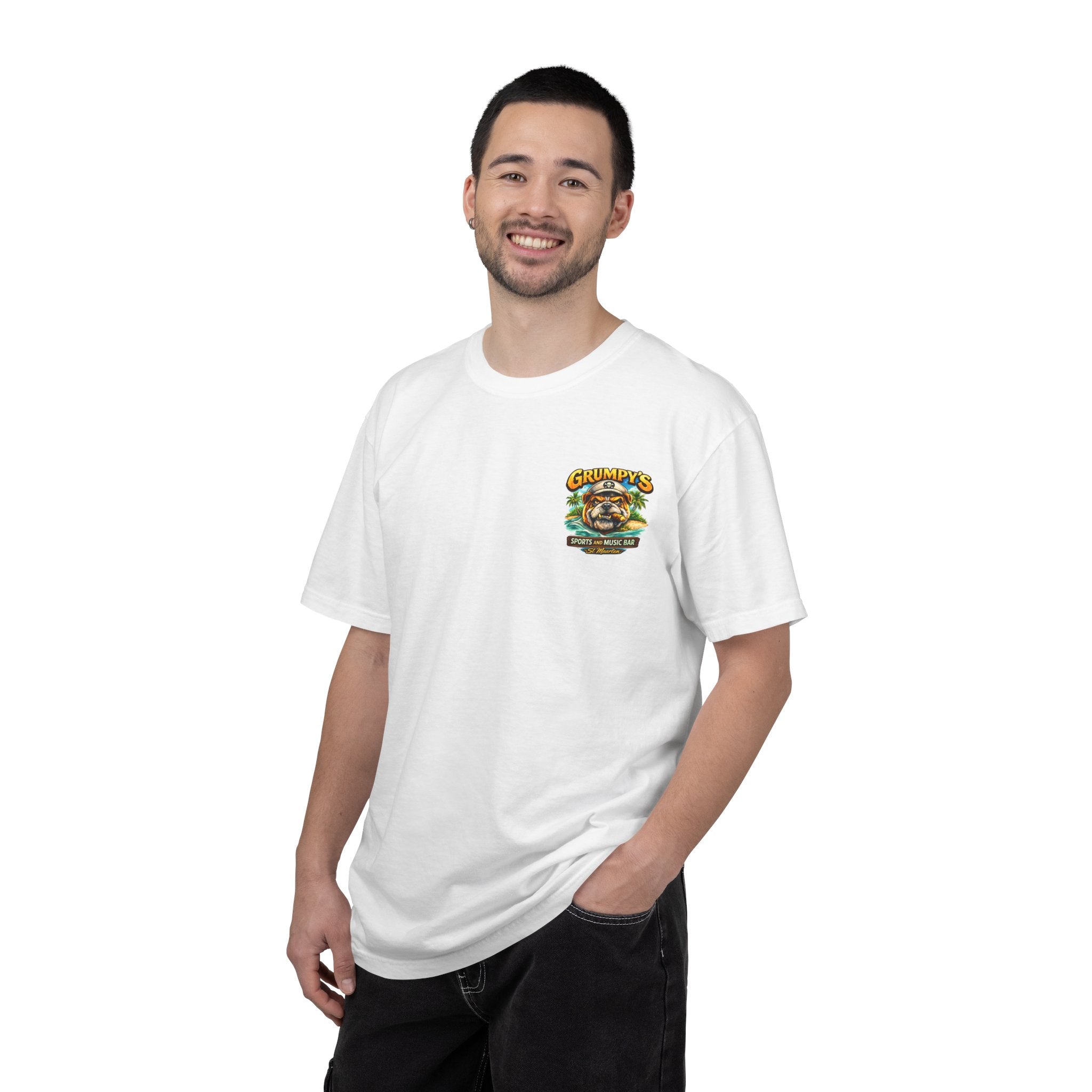 Grumpy's St. Maarten T-Shirt – Sports Bar Logo Tee