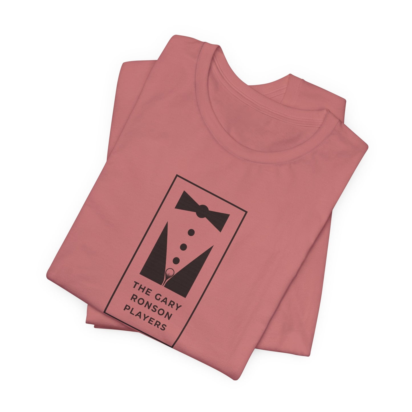 Tuxedo Logo Tee — "The Gary Ronson Players" Vintage Band T‑Shirt