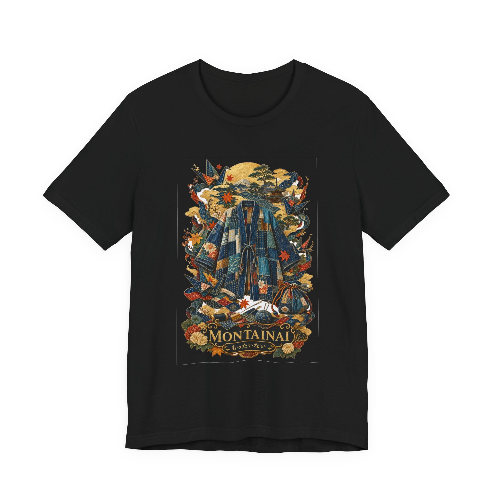MONTAINAI – Waste Nothing, Value Everything | Premium Japanese T-Shirt