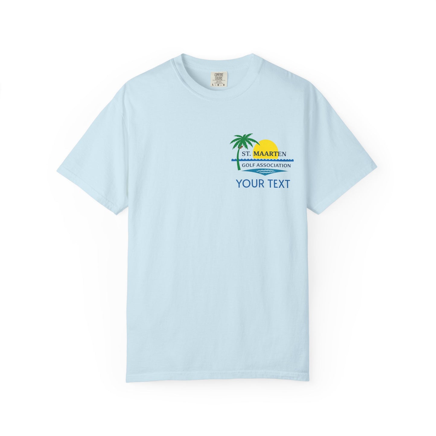 St. Maarten Golf Association T-Shirt — Personalized Resort Golf Tee