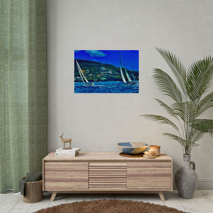 Nautical Sailboat Print
