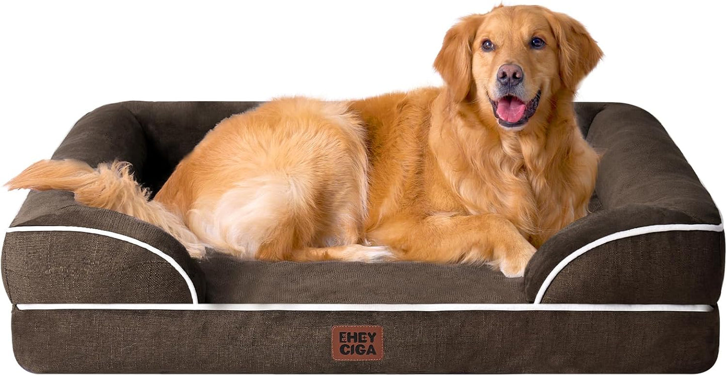 The Pooch Palace: Where Your Medium-Sized Furball Can Snooze Like Royalty on a Waterproof Cloud with a Side of Non-Slip Shenanigans!